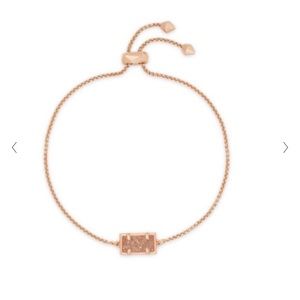 Kendra Scott adjustable rose gold bracelet